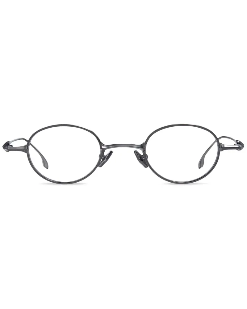 Gentle Monster Zodiac 02 Brille mit rundem Gestell - Silber Silber
