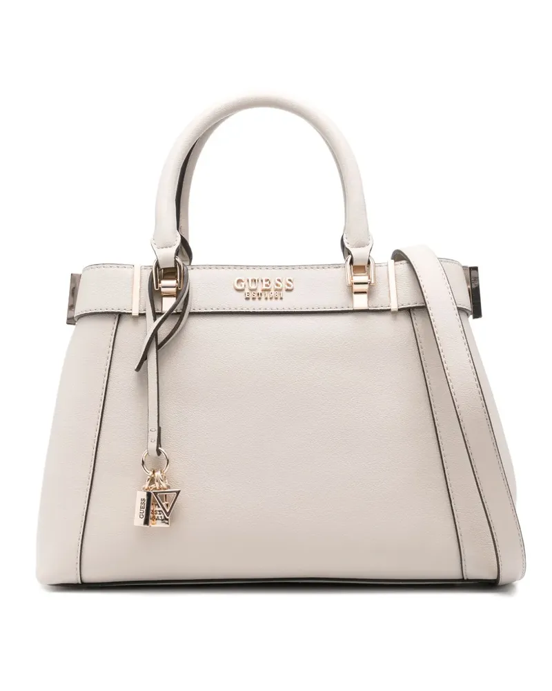 Guess Handtasche mit Logo-Schriftzug - Nude Nude