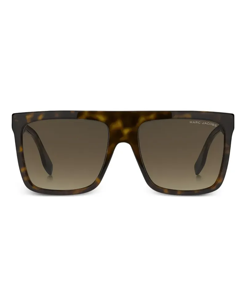 Marc Jacobs Eckige Sonnenbrille - Braun Braun