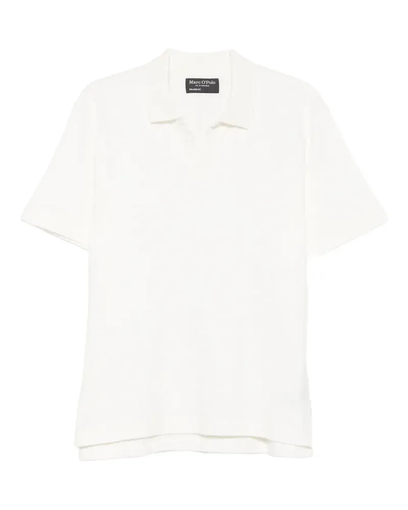 Marc O'Polo ribbed-knit short-sleeve top - Nude Nude