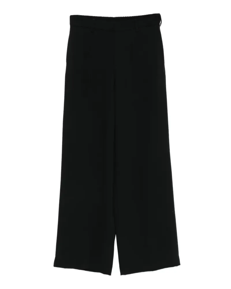 PT TORINO Weite Hose mit Stretchbund - Schwarz Schwarz