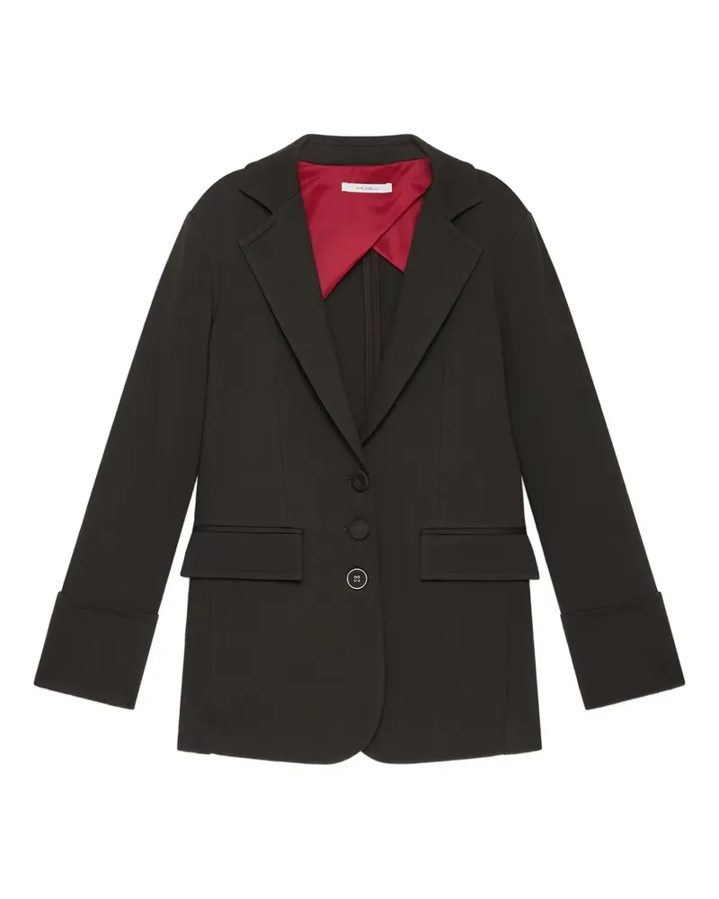 Maliparmi Jacke mit drei Knöpfen - Schwarz Schwarz