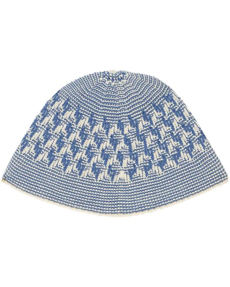 Etro Beanie mit abstraktem Muster - Blau Blau