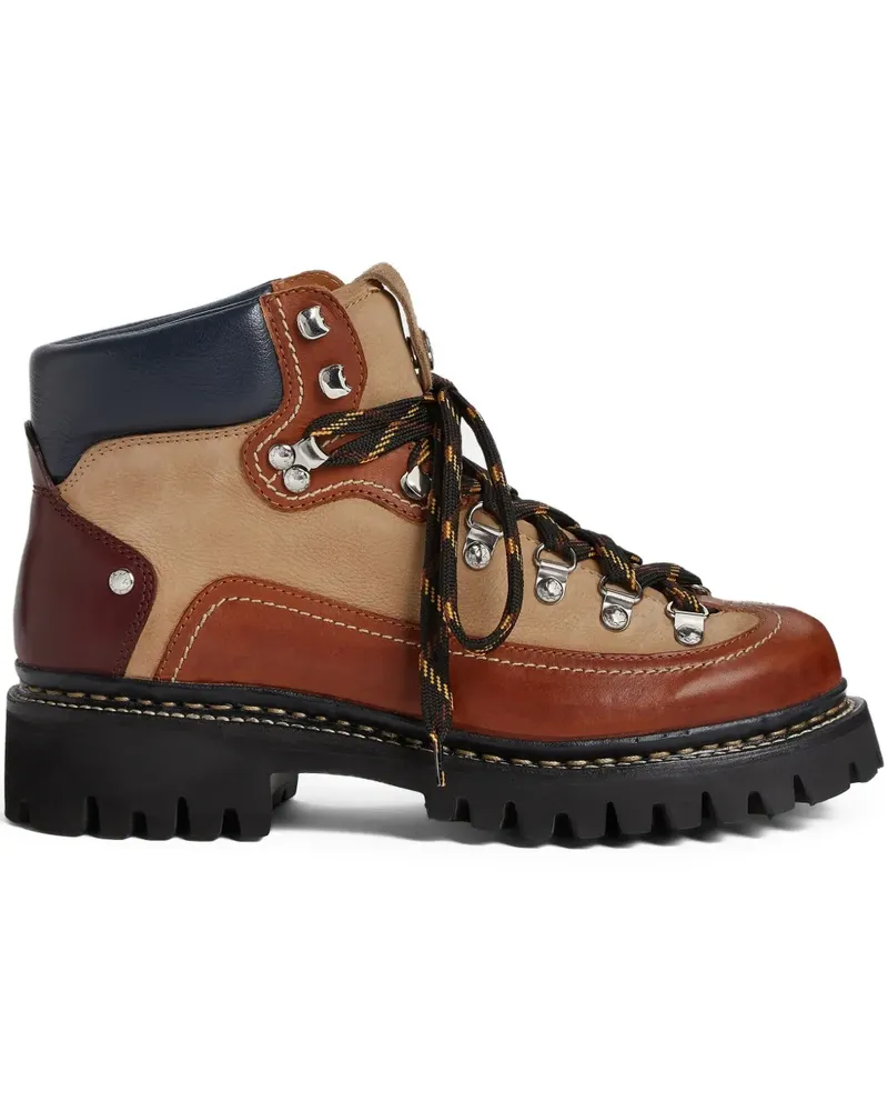 Dsquared2 Stiefeletten im Hiking-Look - Braun Braun