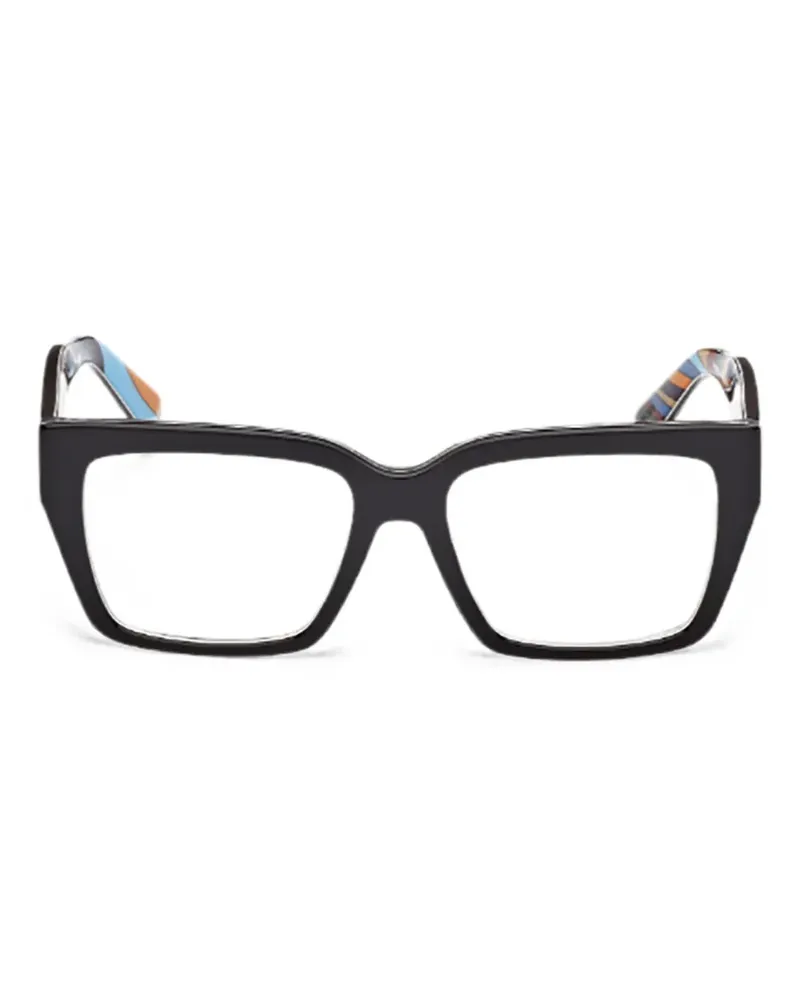 Emilio Pucci square-frame glasses - Schwarz Schwarz