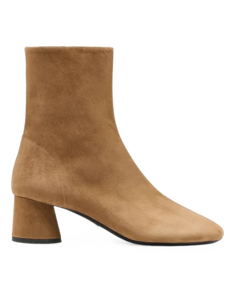 Proenza Schouler Glove suede ankle boots - Braun Braun