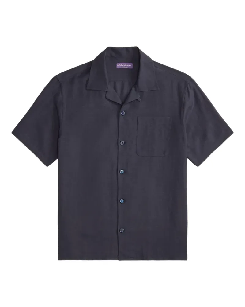 Ralph Lauren Hemd mit Reverskragen - Blau Blau