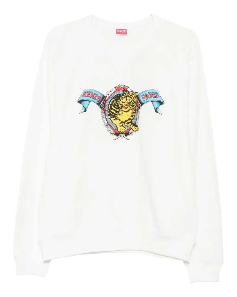 Kenzo Tiger Academy sweatshirt - Weiß Weiß