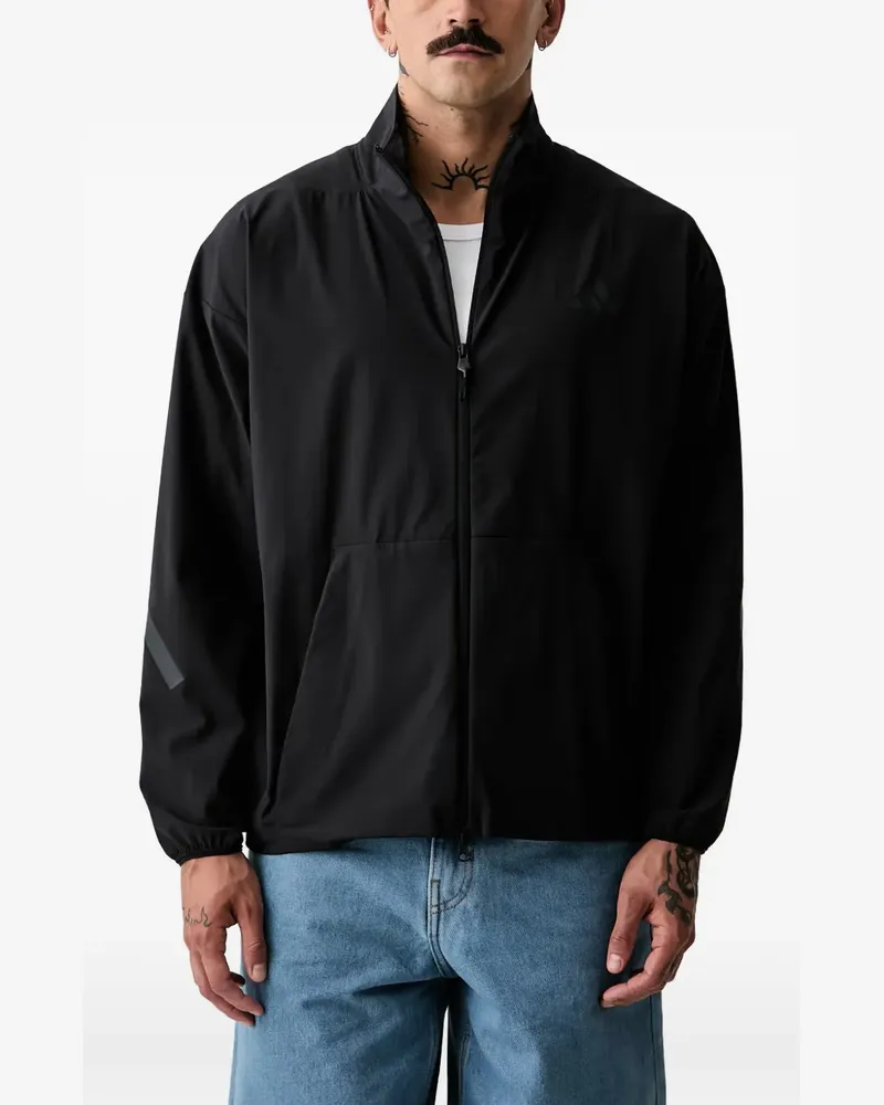 adidas Z.N.E. Jacke mit Logo-Print - Schwarz Schwarz