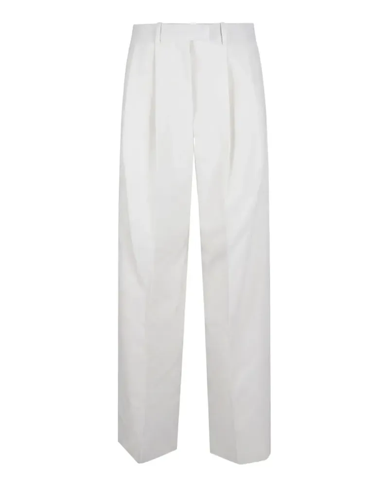 Givenchy double pleat pants in wool and mohair - Weiß Weiß