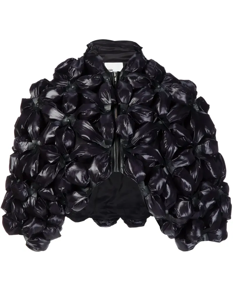 Noir Kei Ninomiya Bolero mit 3D-Blumendesign - Schwarz Schwarz