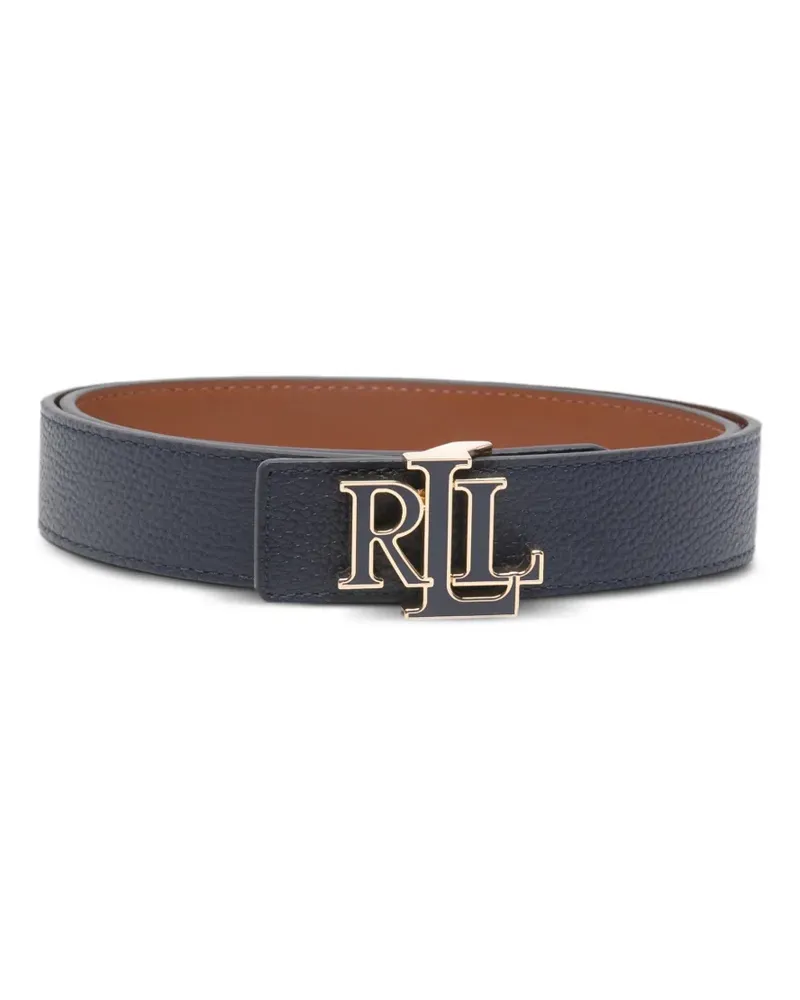Ralph Lauren logo-buckle belt - Blau Blau