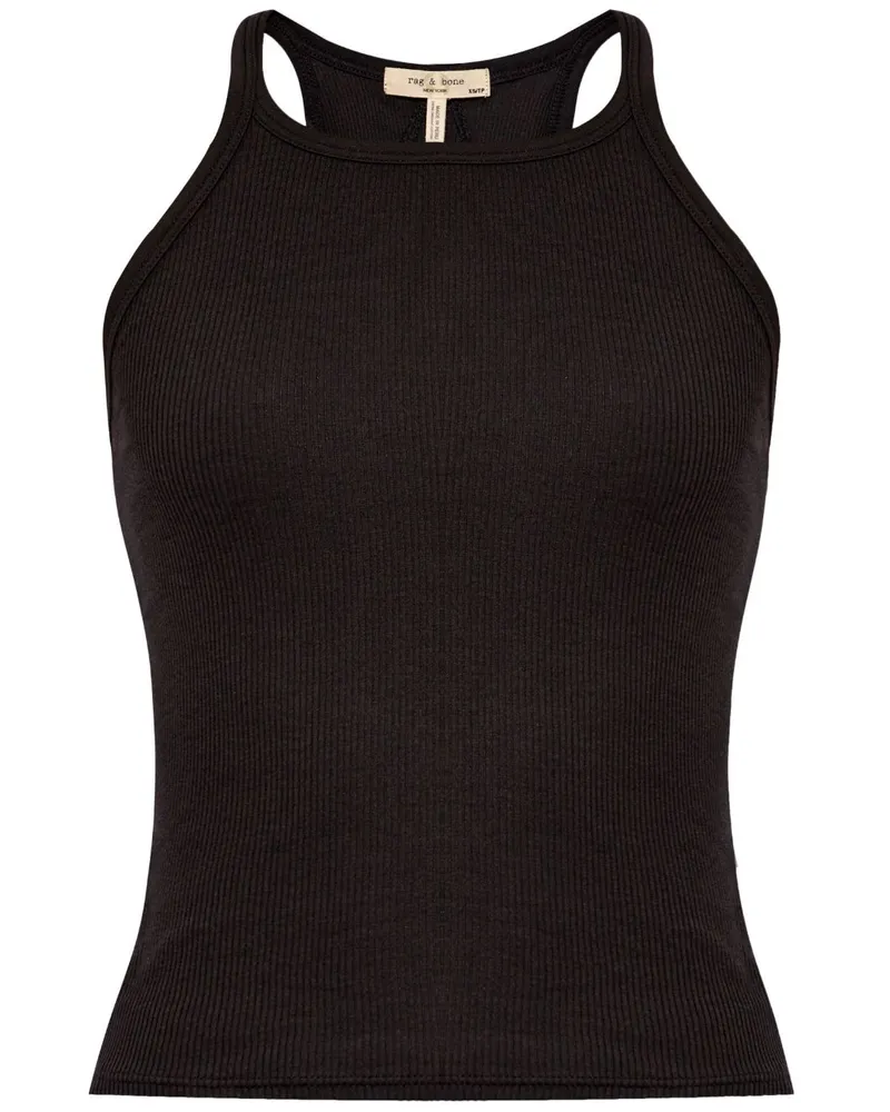 Rag & Bone The Essential Tanktop - Schwarz Schwarz