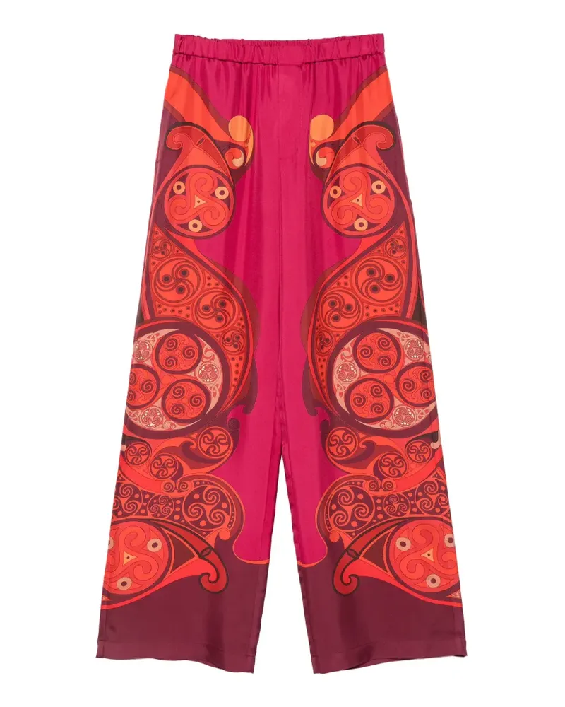 La DoubleJ Club Placée Hose mit elastischem Bund - Rosa Rosa