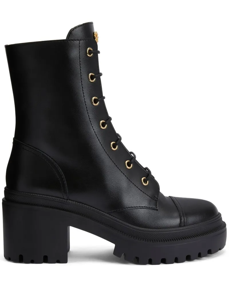 Giuseppe Zanotti Malakhy Bikerstiefel - Schwarz Schwarz