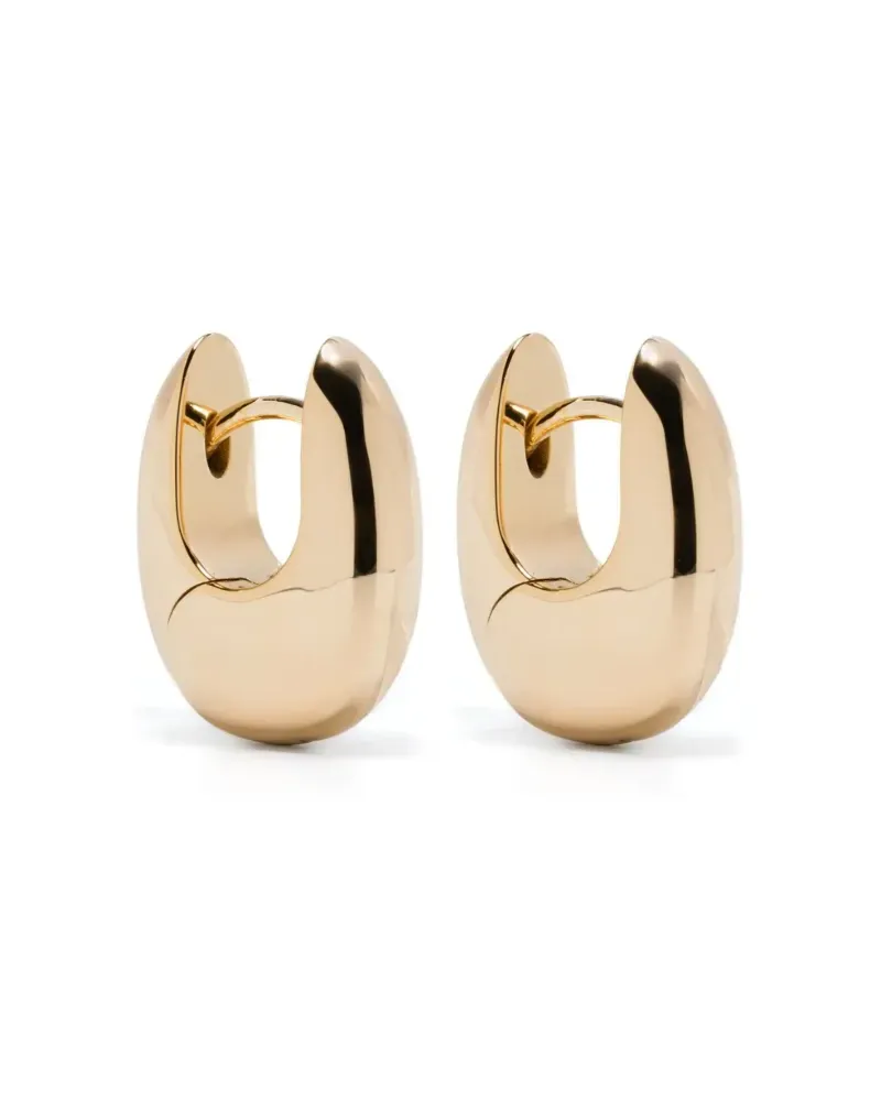 Tom Wood small Pebble earrings - Gold Gold