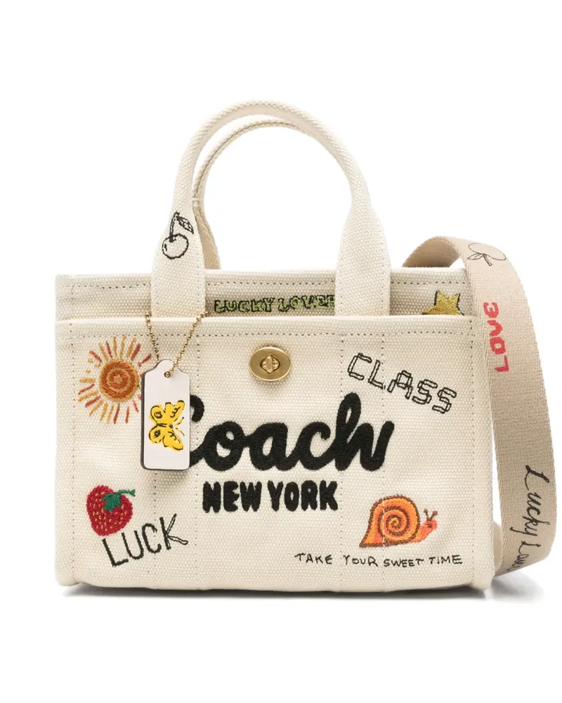 Coach Cargo Tote Bag 20cm - Nude Nude