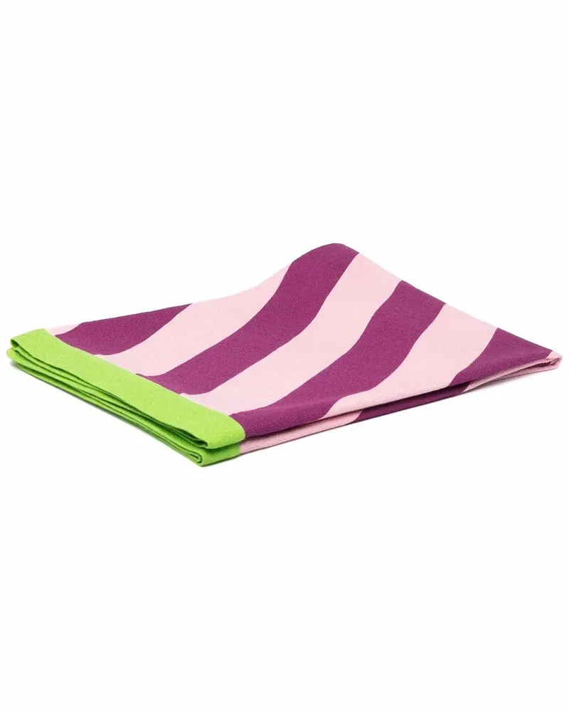 Marni Gestreiftes Badetuch - Rosa Rosa