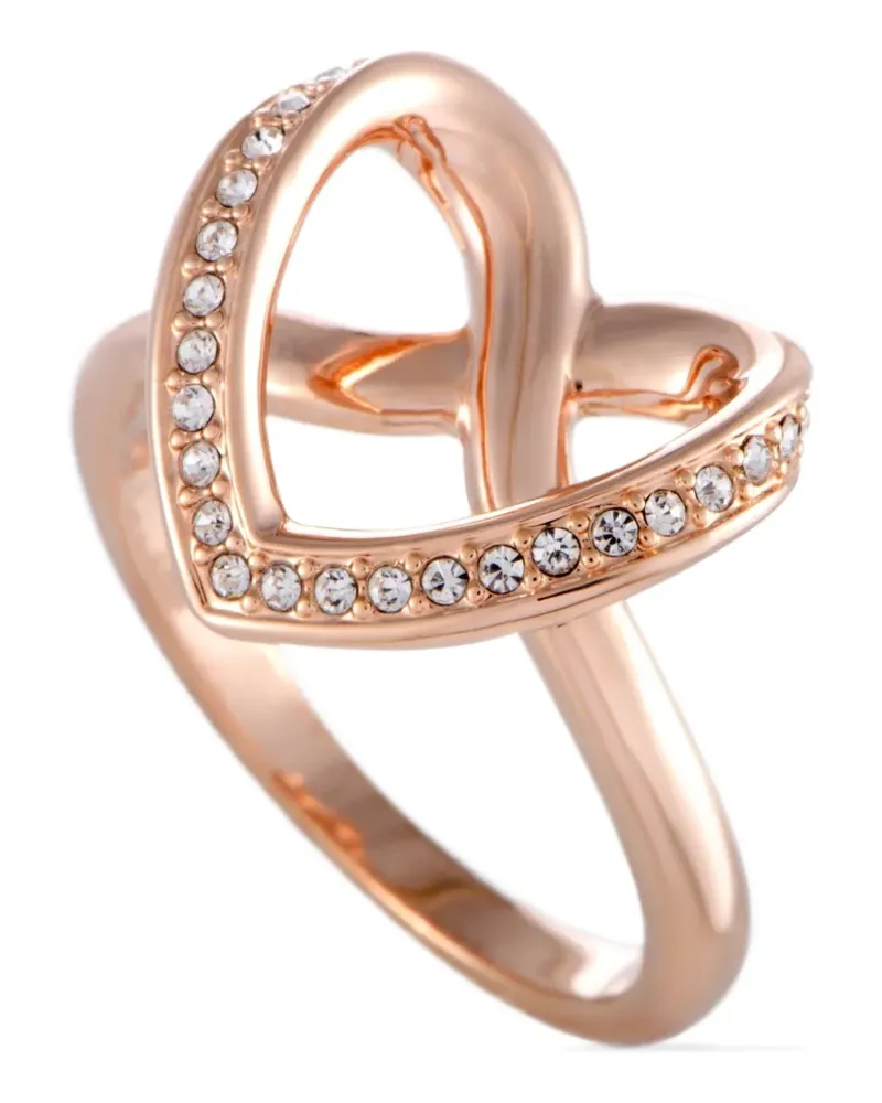 Swarovski Cupidon heart ring - Rosa Rosa