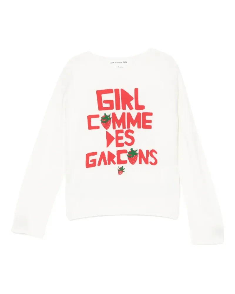 Comme des Garçons Klassischer Pullover - Nude Nude