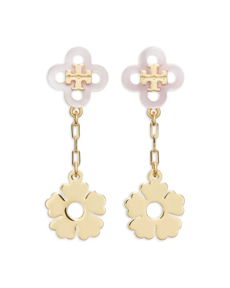 Tory Burch Ohrringe mit Kleeblatt - Gold Gold