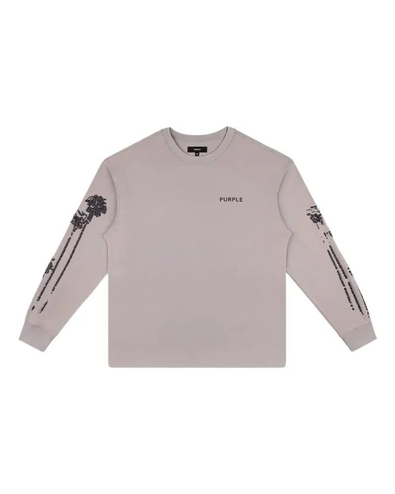 PURPLE BRAND Texturiertes Oberteil - Nude Nude