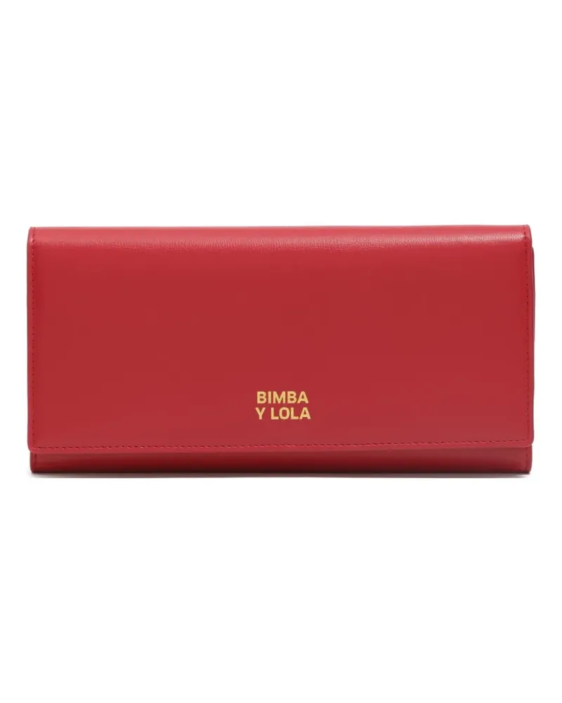 BIMBA Y LOLA Portemonnaie mit Logo - Rot Rot