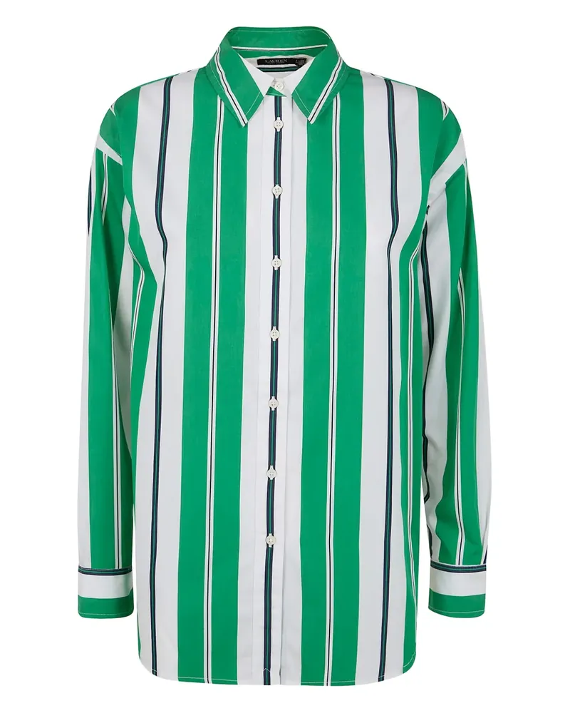 Ralph Lauren Gestreiftes Hemd - Grün Grün