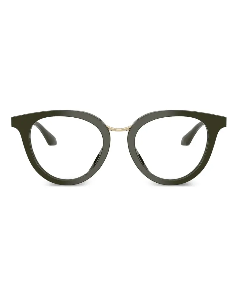 Giorgio Armani Brille mit rundem Gestell - Grün Grün