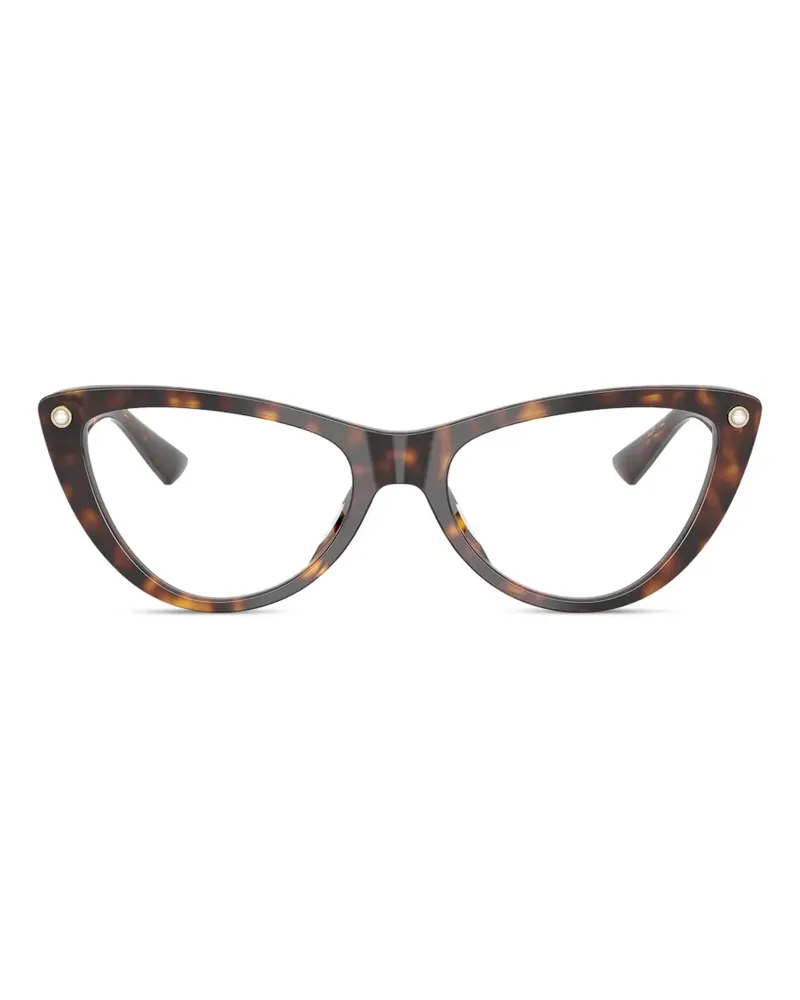 Jimmy Choo havana cat-eye glasses - Braun Braun