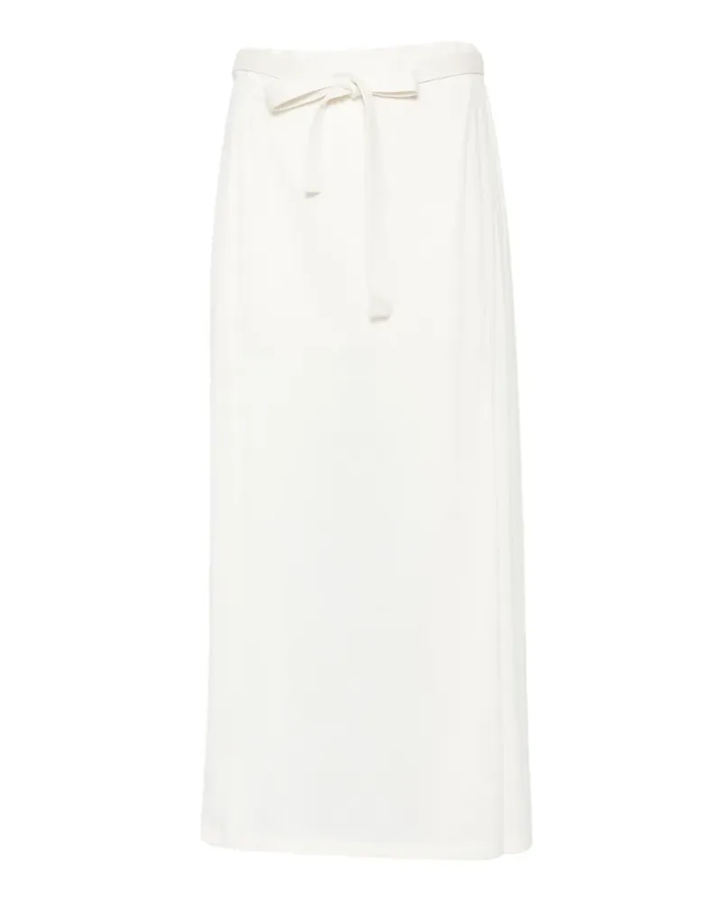 Totême tie-waist midi skirt - Nude Nude