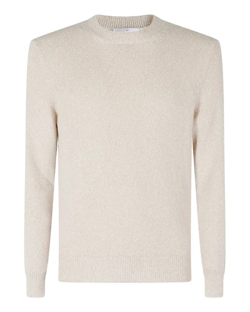 Gran Sasso crew-neck ribbed-trim sweater - Nude Nude