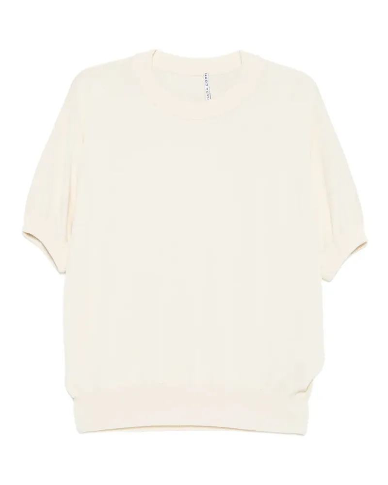 Liviana Conti T-Shirt mit rundem Ausschnitt - Nude Nude