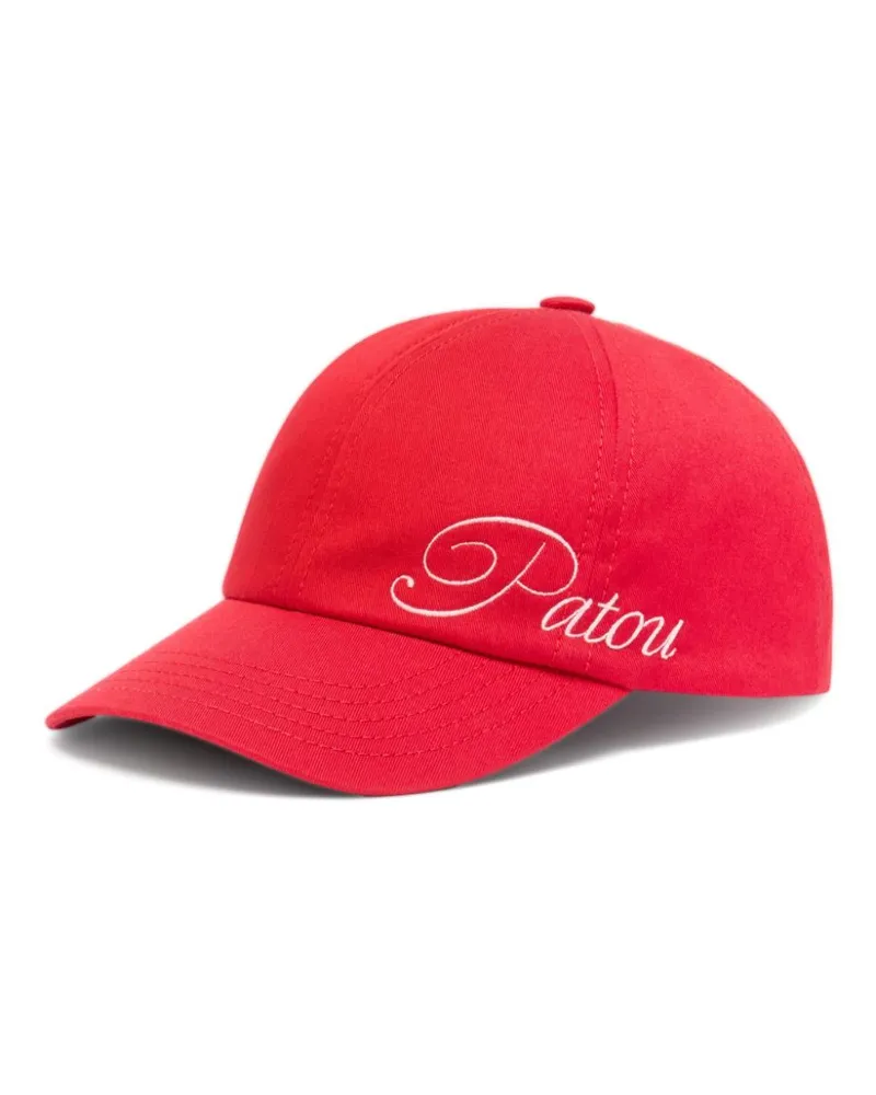 Patou Baseballkappe mit Logo-Stickerei - Rot Rot