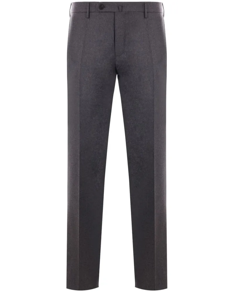Incotex Hose aus Wolle - Grau Grau