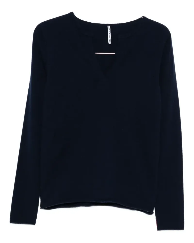 Liviana Conti Vania V-neck cashmere sweater - Schwarz Schwarz