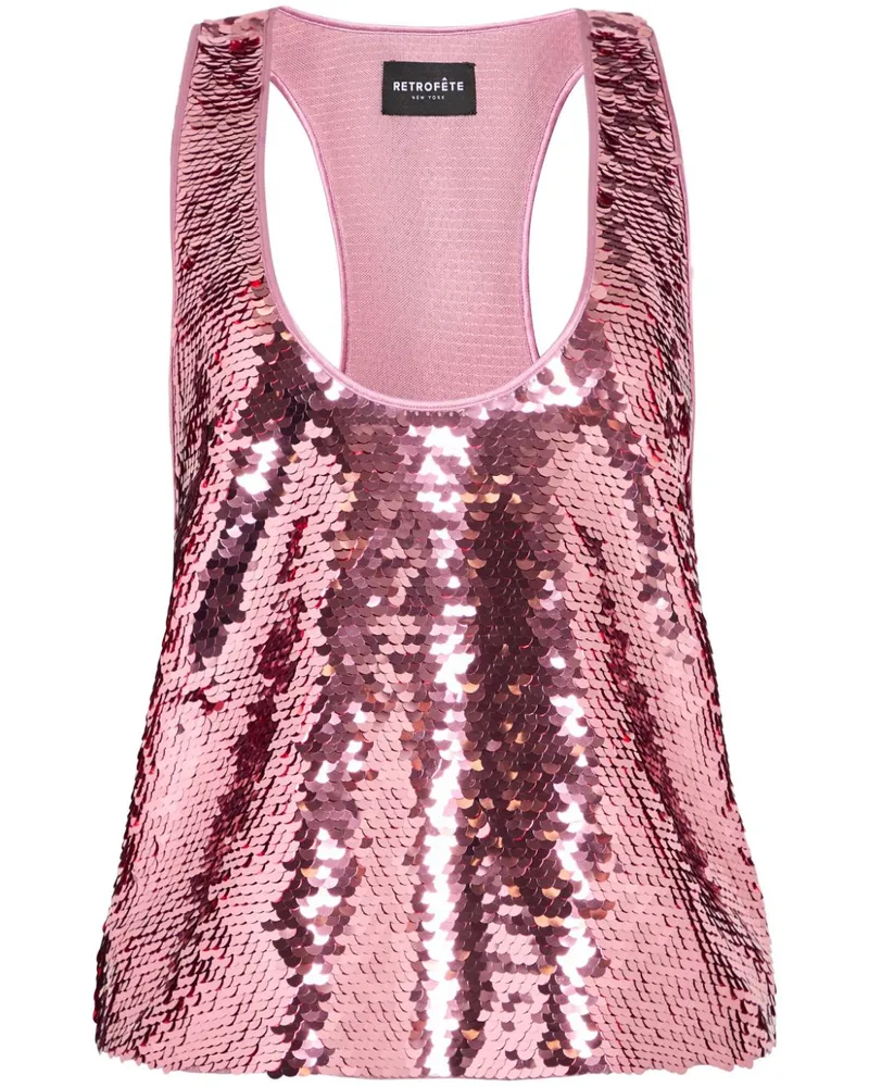 Retrofête Mandy Tanktop - Rosa Rosa