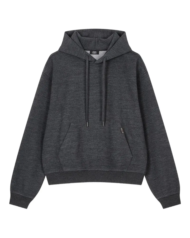 STUDIO TOMBOY Melierter Hoodie - Grau Grau