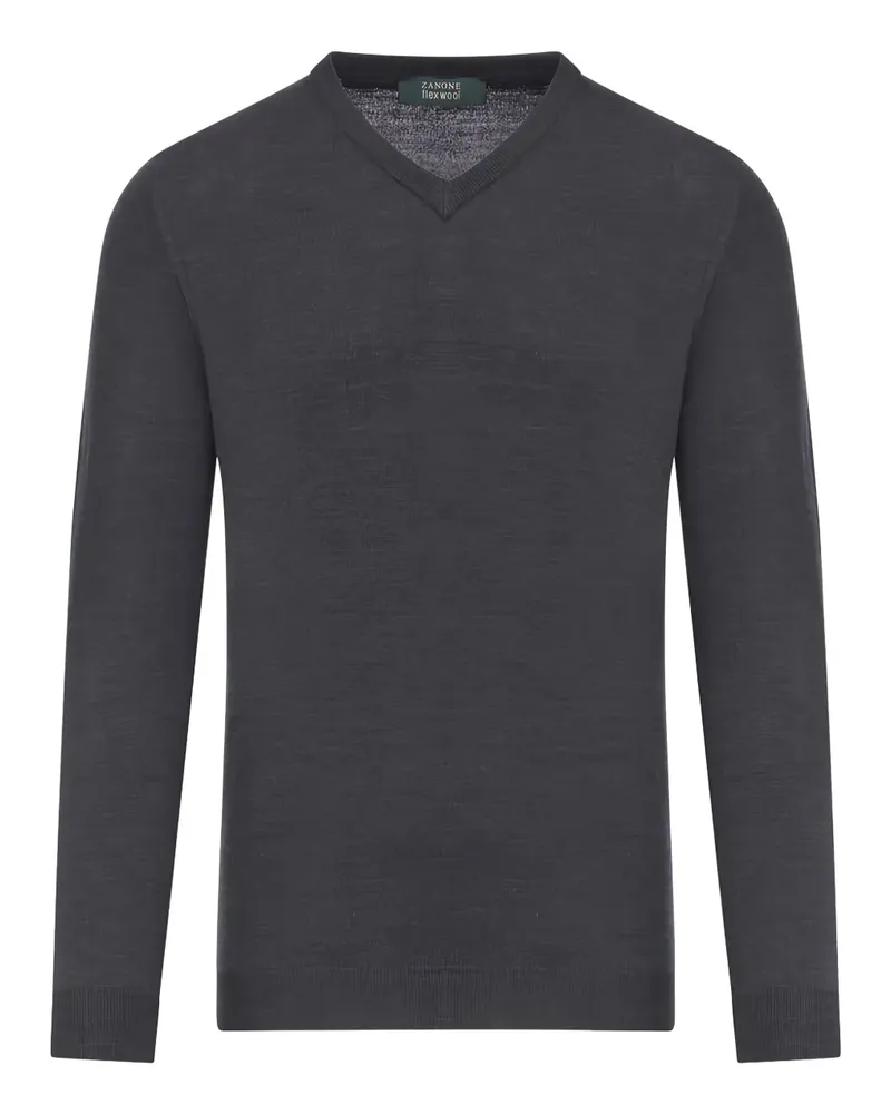 Zanone fine-knit jumper - Grau Grau
