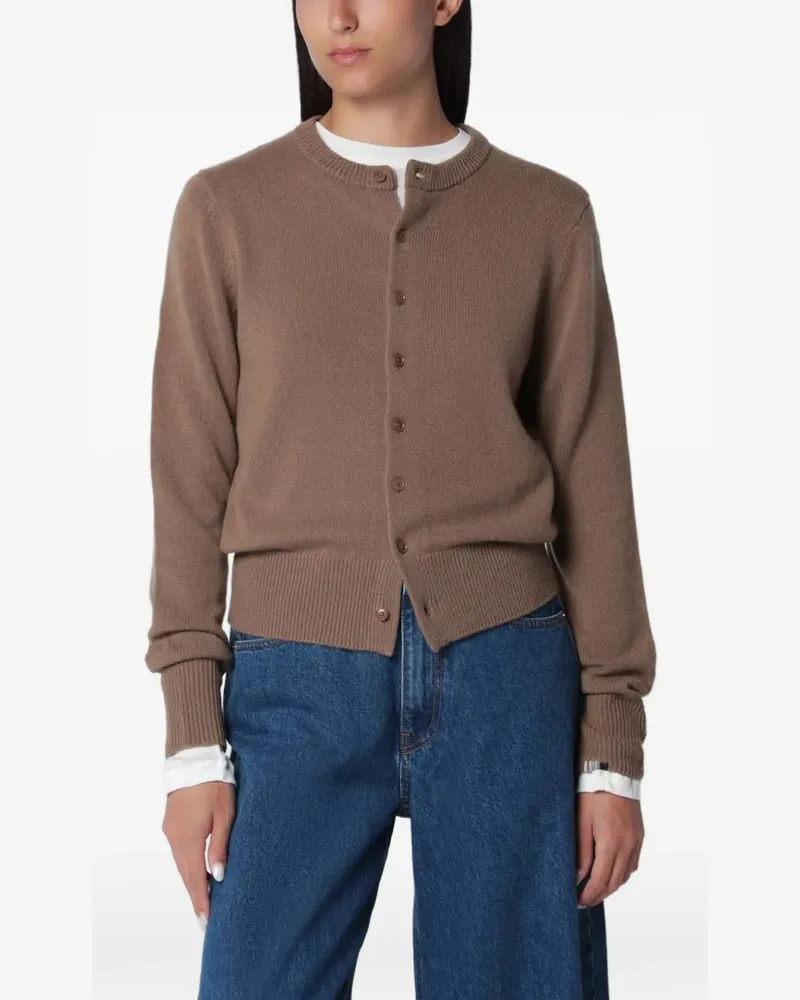 extreme cashmere Little Lamb Cardigan - Braun Braun