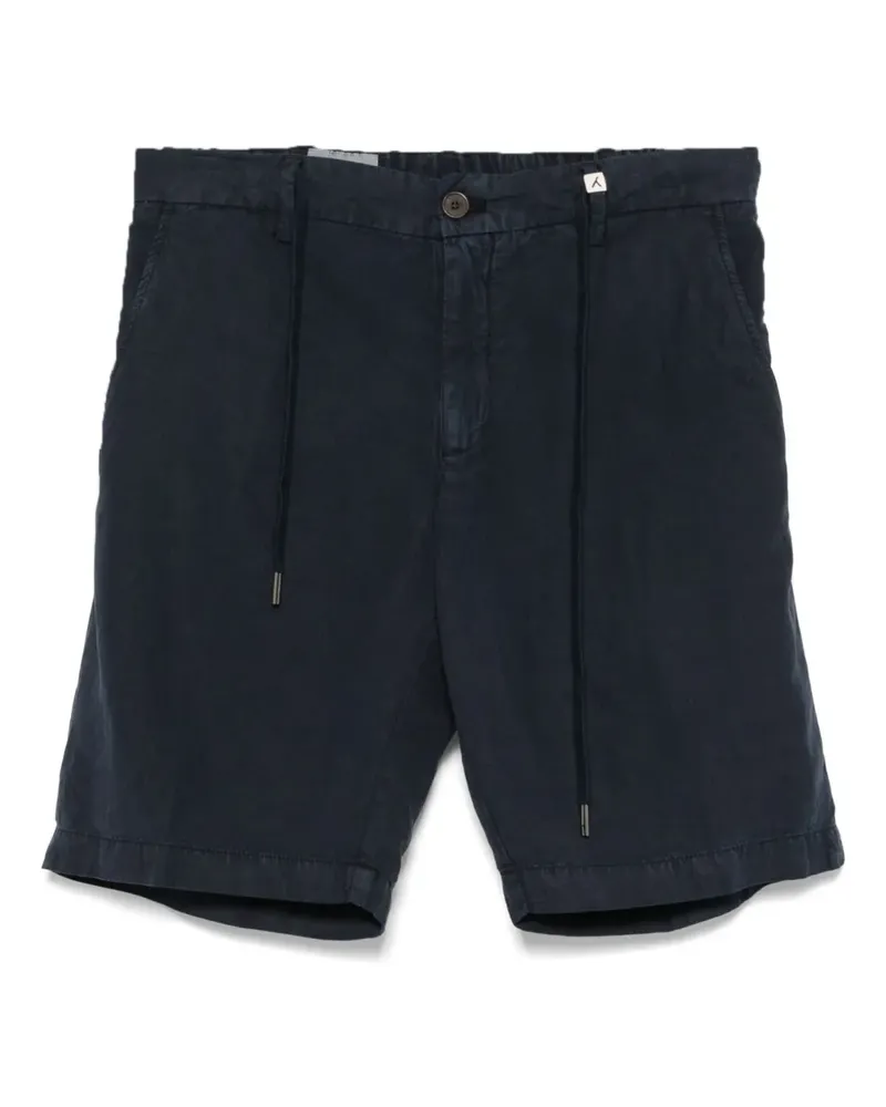 MYTHS Shorts mit Kordelzug - Blau Blau