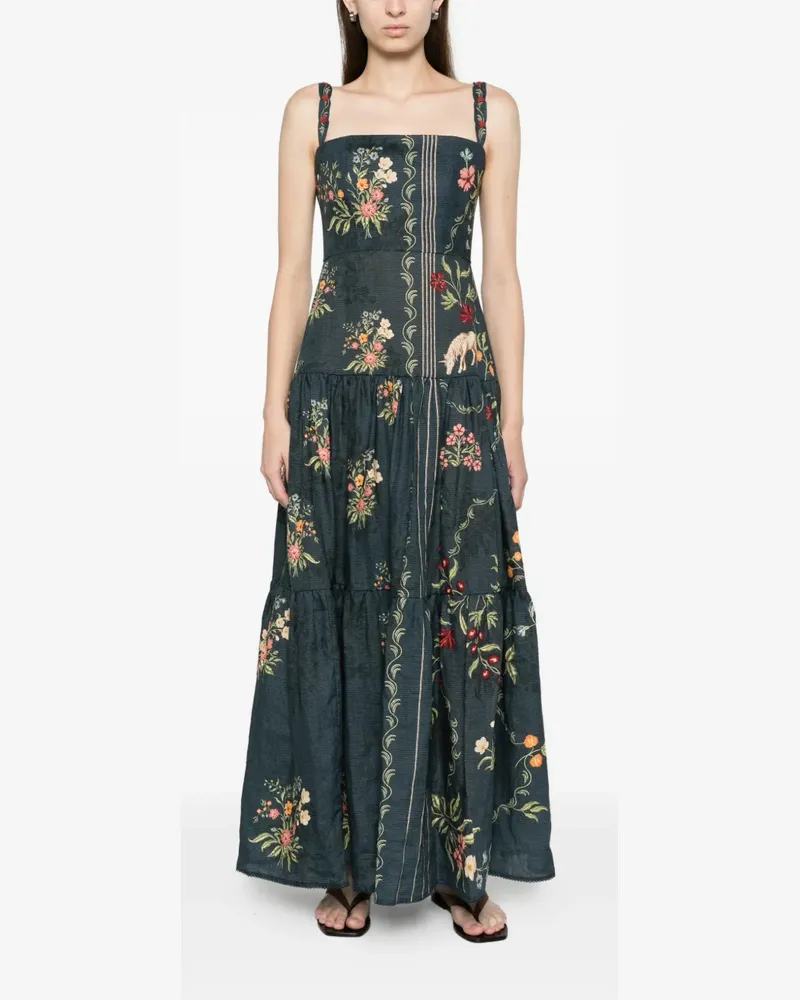 AGUA BENDITA Lima maxi dress - Grün Grün