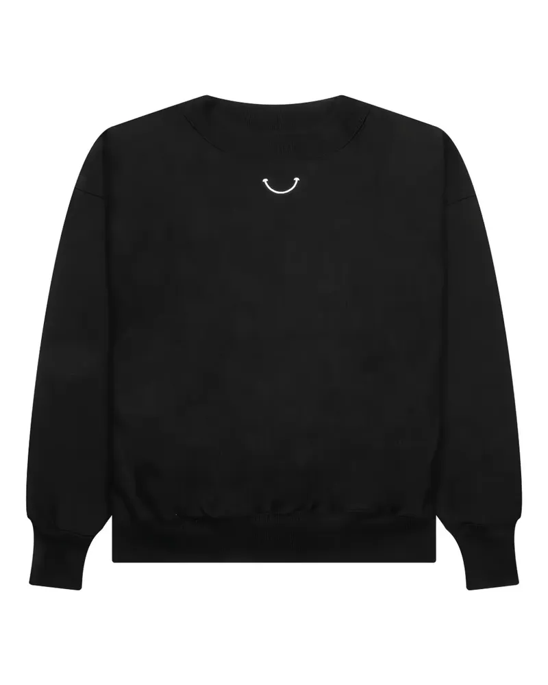 READYMADE Sweatshirt mit Stehkragen - Schwarz Schwarz