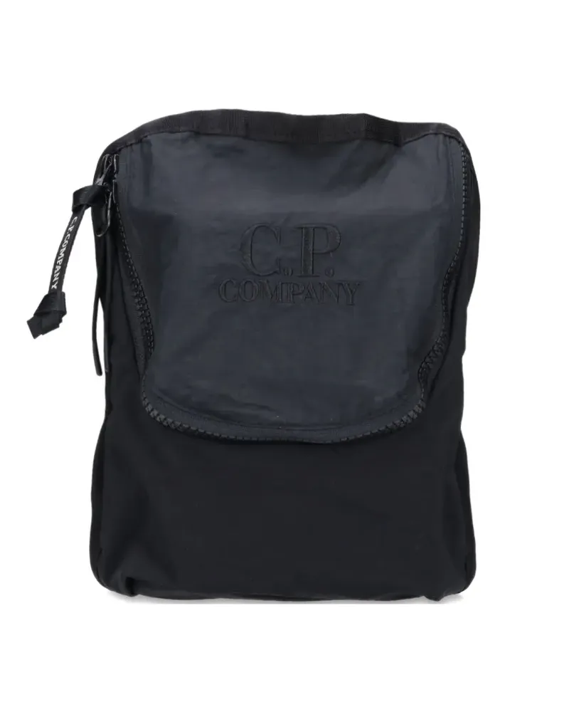 C.P. Company Paper Touch Schultertasche - Schwarz Schwarz