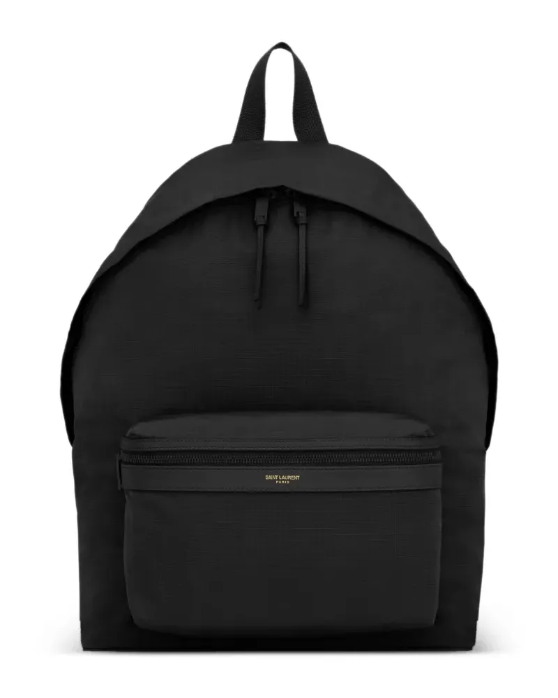 Saint Laurent City Rucksack - Schwarz Schwarz