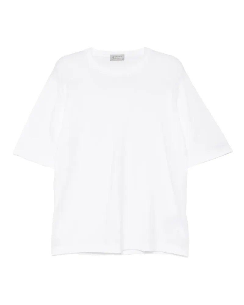John Smedley Tindall T-shirt - Weiß Weiß