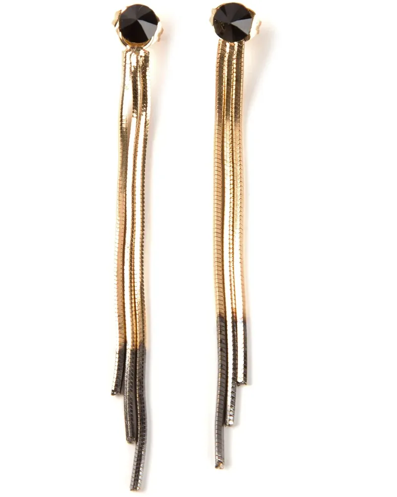 IOSSELLIANI Black Hole Sun' earrings - Gelb Gelb