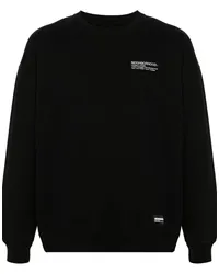 Neighborhood Sweatshirt mit Logo-Stickerei Schwarz