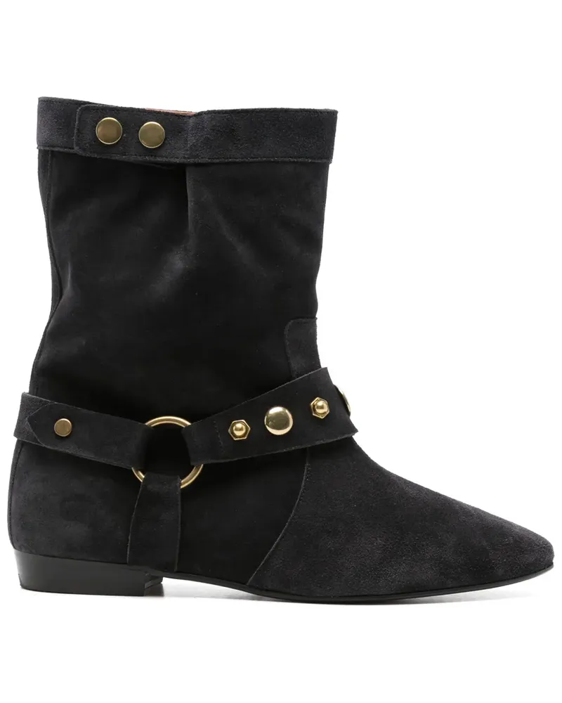 Isabel Marant Stania Stiefel - Schwarz Schwarz