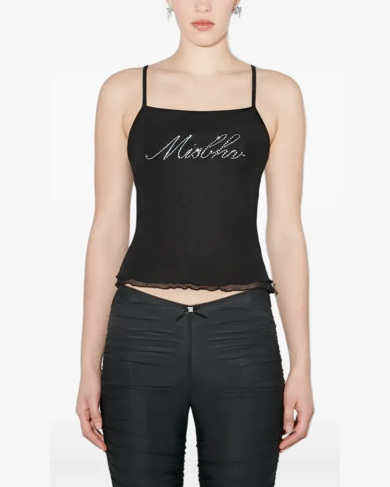 MISBHV Tanktop mit Logo-Verzierung - Schwarz Schwarz